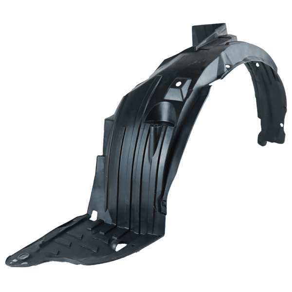 Plastic wheel housing